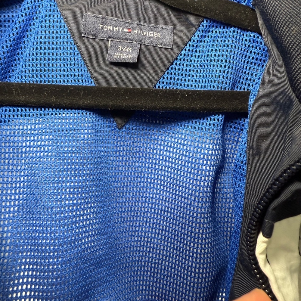 Tommy Hilfiger Navy and Blue Mesh Jacket kids - Picture 5 of 10